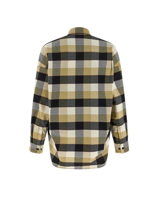 Missoni Green Oversized Karohemd