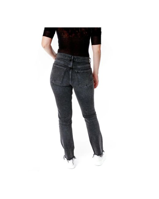 Agolde Black Slim Fit Jeans