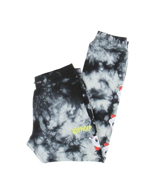 RIPNDIP Gray Sweatpants for men