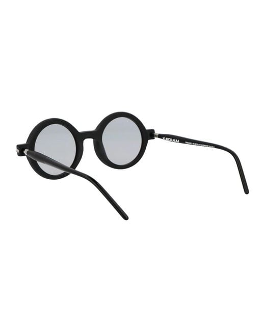 Kuboraum Black Stylische sonnenbrille mit maske p1