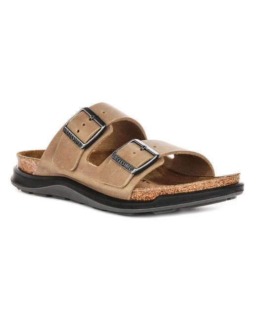 Birkenstock Brown Sliders
