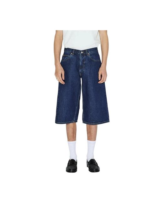 Dr. Denim Vali Shorts in het Blue voor heren