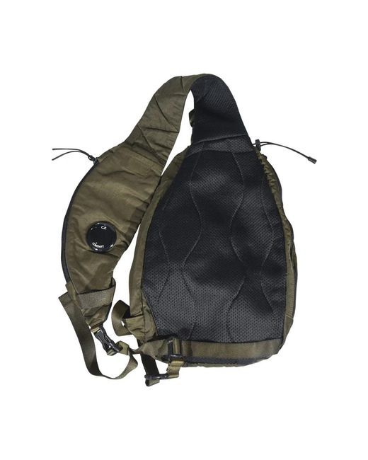 C P Company Green Cross Body Bags