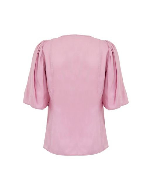 Ganni Pink Blouses