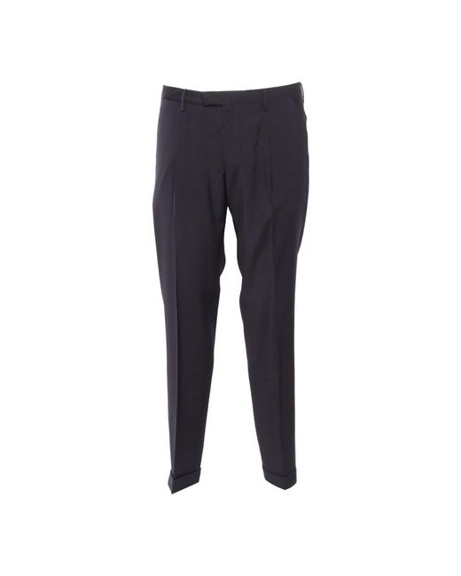BRIGLIA Blue Suit Trousers for men