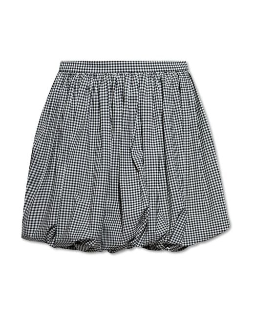 Marni Gray Short Skirts