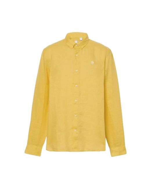 Casual Shirts Timberland de hombre de color Yellow