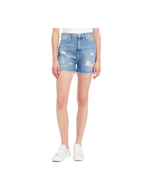 Calvin Klein Blue Denim Shorts