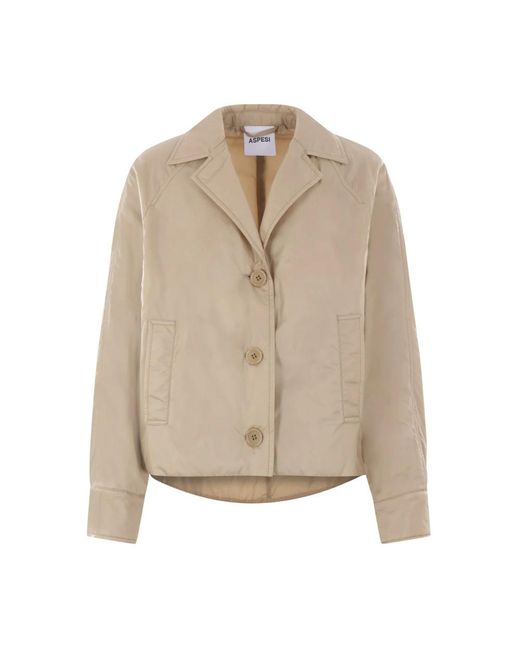 Light Jackets Aspesi de color Natural
