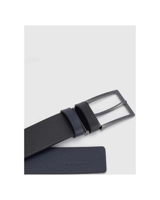 Piquadro Blue Belts for men
