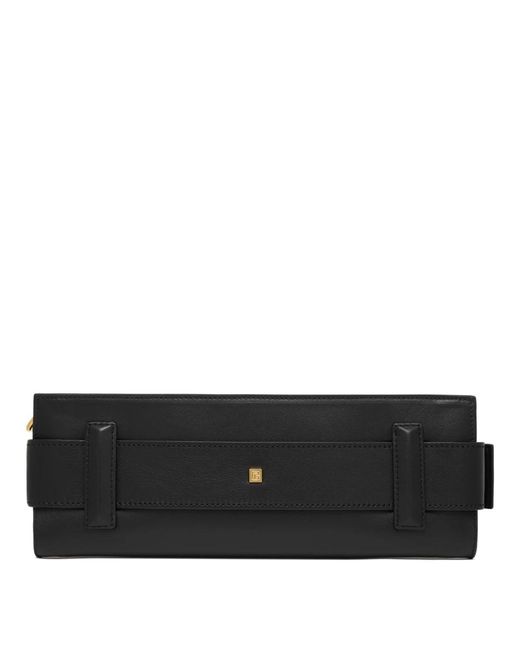 Balmain Black Shoulder Bags
