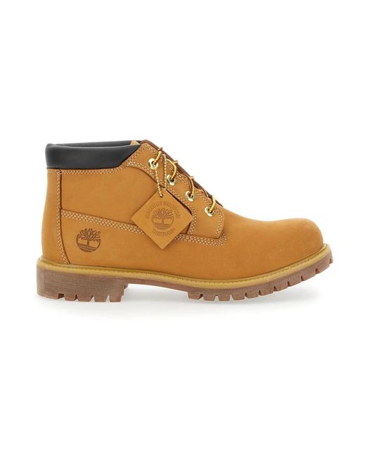 Timberland Brown Lace-Up Boots for men