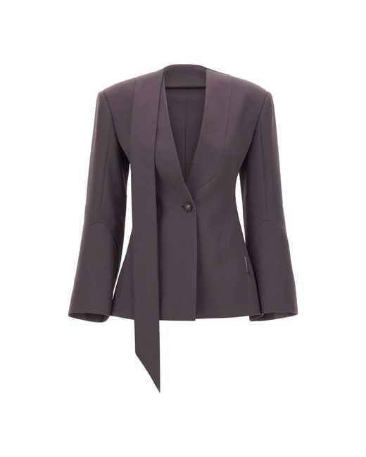 The Attico Purple Blazers