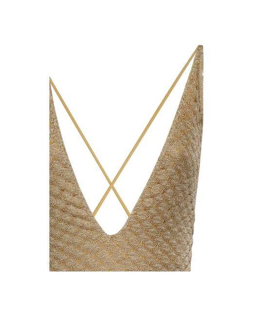 One-Piece Missoni de color Yellow