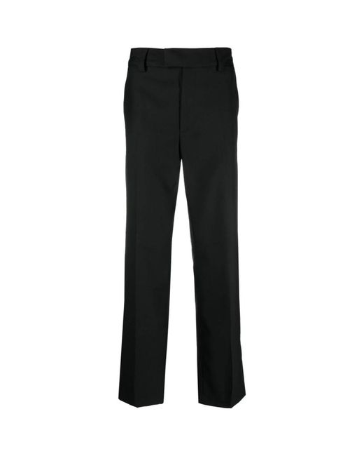 Pantaloni leggeri in misto lana per completo di Séfr in Black da Uomo