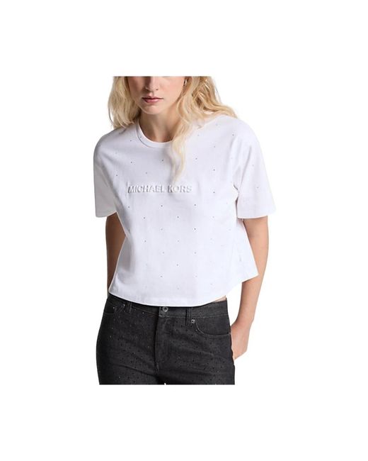 T-Shirts Michael Kors en coloris White