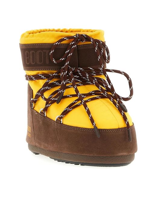Moon Boot Yellow Winter Boots