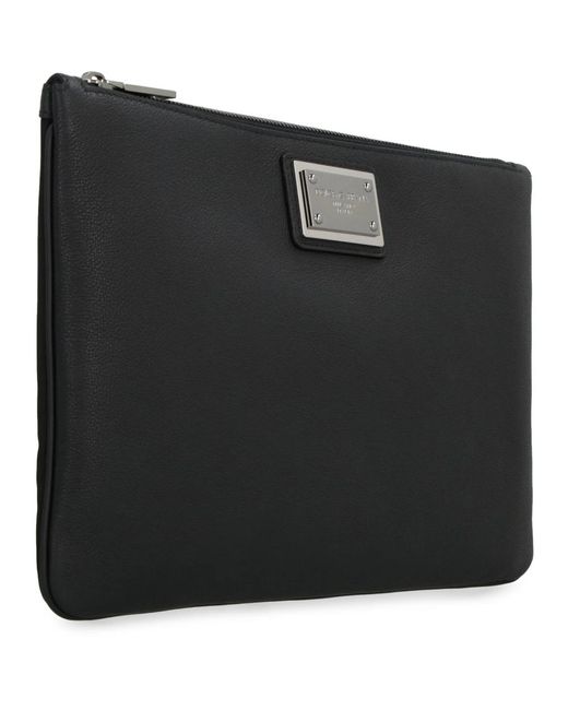 Dolce & Gabbana Black Clutches for men