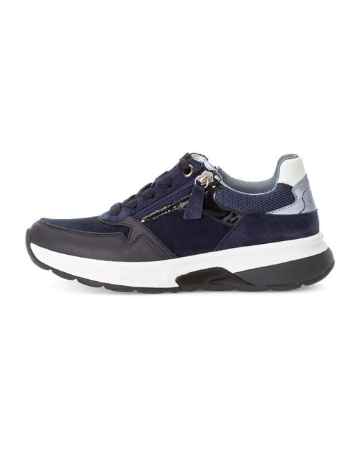 Gabor Rollingsoft Sneaker in het Blue