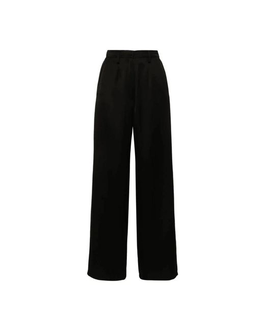 Forte_forte Black Wide Trousers