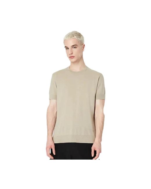 Armani Exchange Natural T-Shirts for men