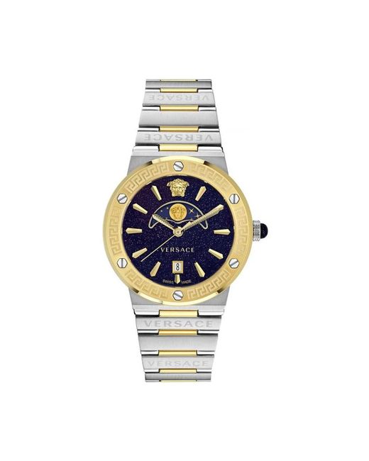 Versace Metallic Watches for men