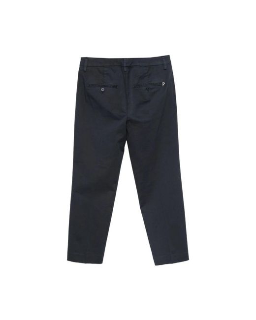 Dondup Blue Cropped Trousers