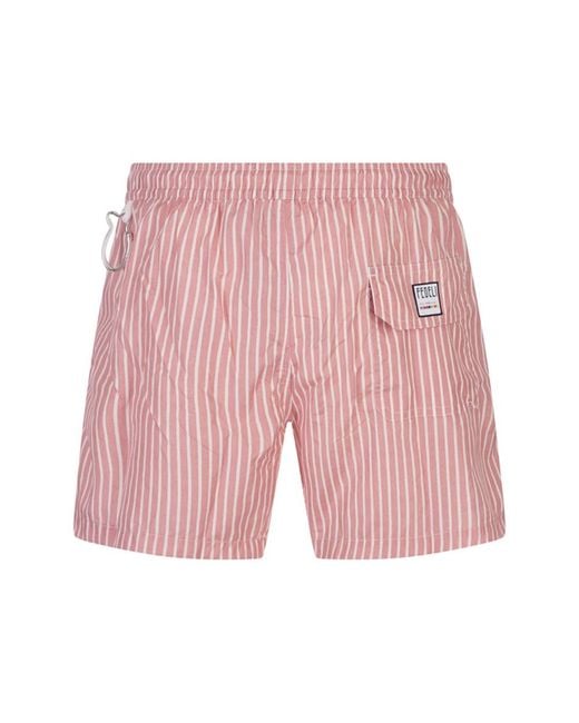 Fedeli Pink Beachwear for men