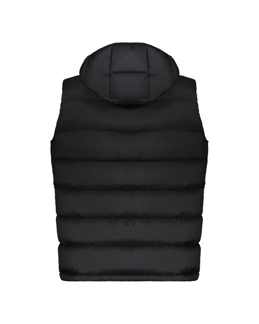 Herno Hooded Down Vest in het Black voor heren