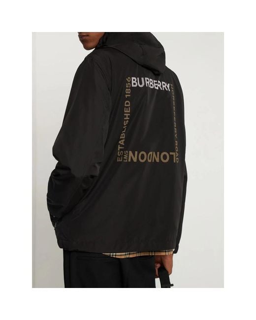 Burberry Black Light Jackets for men