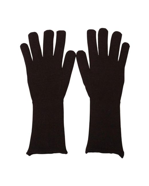 Dolce & Gabbana Black Gloves