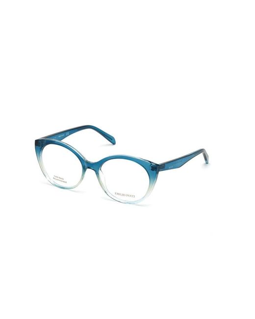Emilio Pucci Blue Glasses