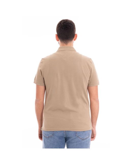 Lacoste Kurzarm polo shirt in Natural für Herren