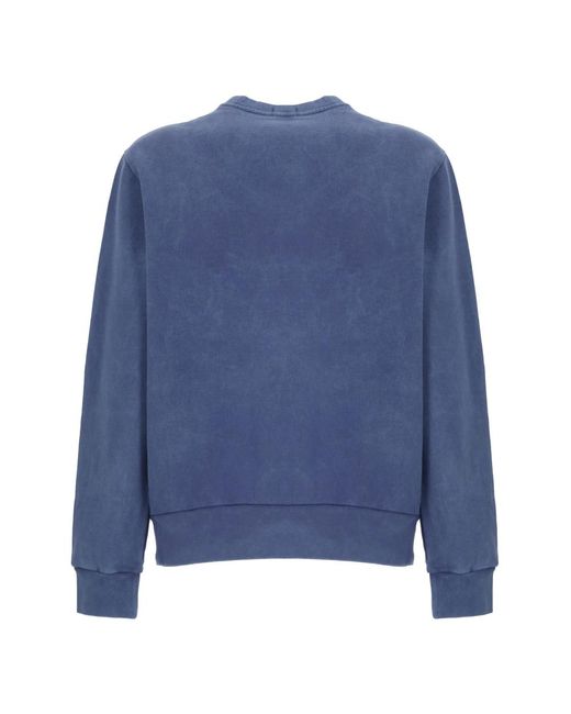 Ralph Lauren Hellblaues Baumwoll-Sweatshirt mit Iconic Pony-Stickerei in Blue für Herren