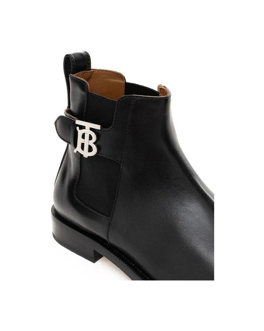 Shoes > boots > chelsea boots Burberry pour homme en coloris Black