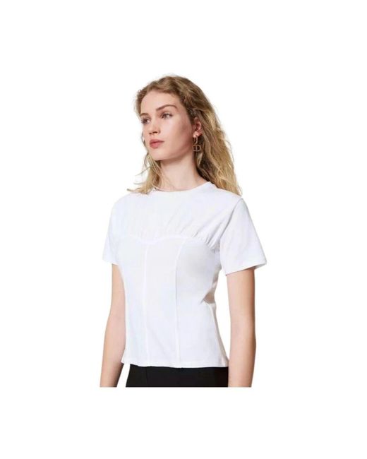 T-Shirts Twinset de color White