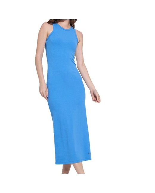 Tommy Hilfiger Blue Midi Dresses