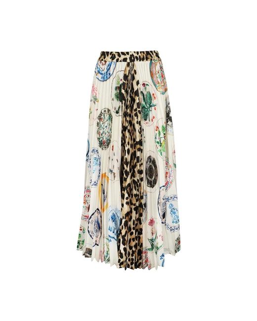 Maxi Skirts 5 PROGRESS de color Green