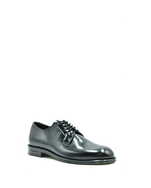 DSquared² Black Dress Shoes for men