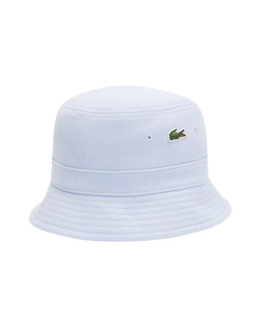 Lacoste Blue Classics Theme Bucket Hat