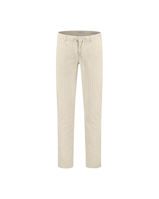 North84 Prestige Chino in het Natural voor heren