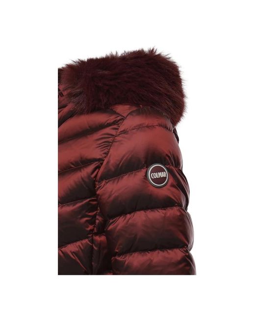 Colmar Gewatteerd Donsjack in het Purple