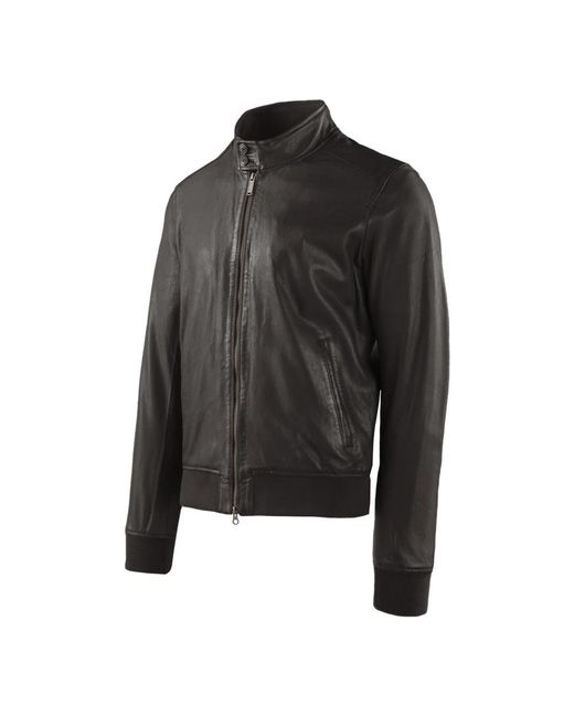 Leather Jackets Bomboogie de hombre de color Black