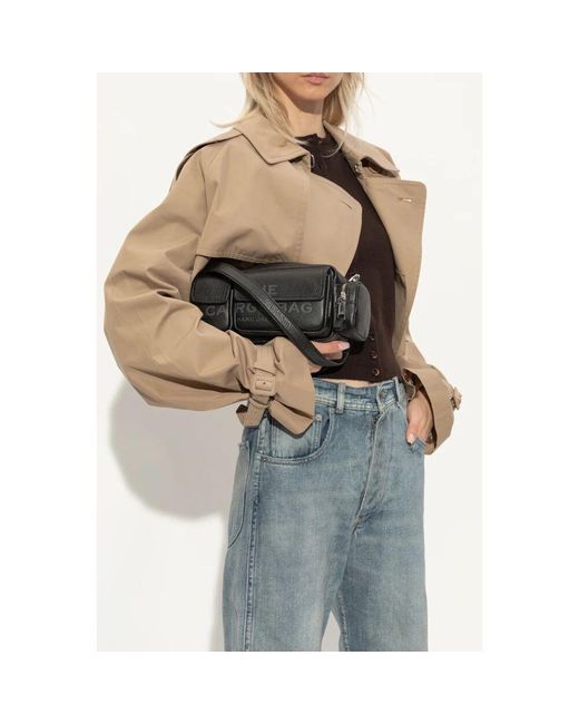 Marc Jacobs Black Schultertasche The Cargo