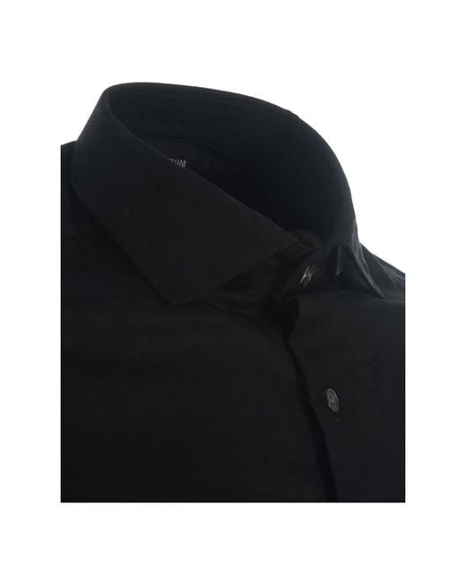 Emporio Armani Blue Casual Shirts for men