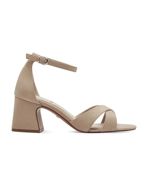 High Heel Sandals di S.oliver in Metallic
