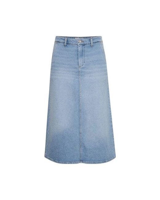 Part Two Blue Denim Skirts
