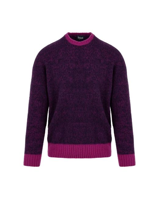 Drumohr Truien in het Purple voor heren