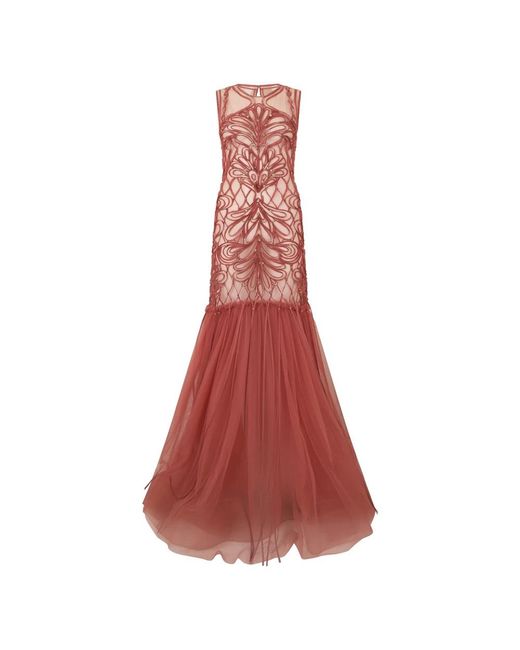 Alberta Ferretti Red Gowns