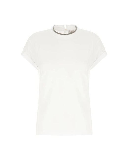 T-Shirts di Brunello Cucinelli in White